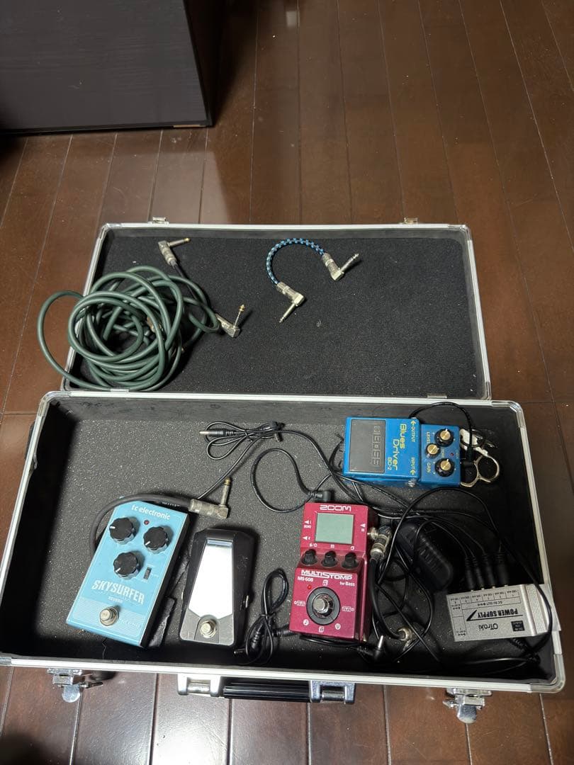 ギターエフェクターセット ハードケース付き