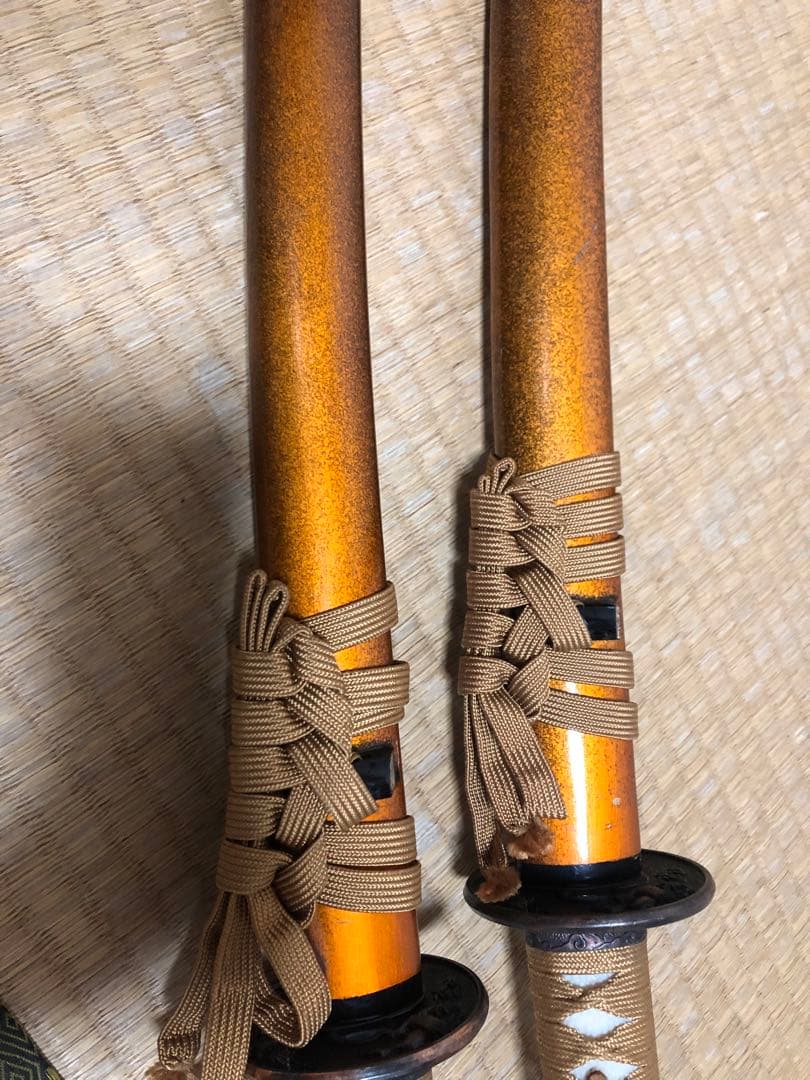 模造刀　大小　刀掛け　セット