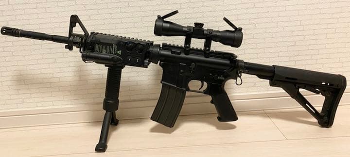 ゆー [引退品]次世代電動ガン m4 カービン サバゲー 装備