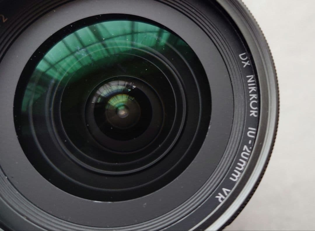 3回使用のみフィルタ破損未修理品ジャンク/NIKON AF−P DX 10−20