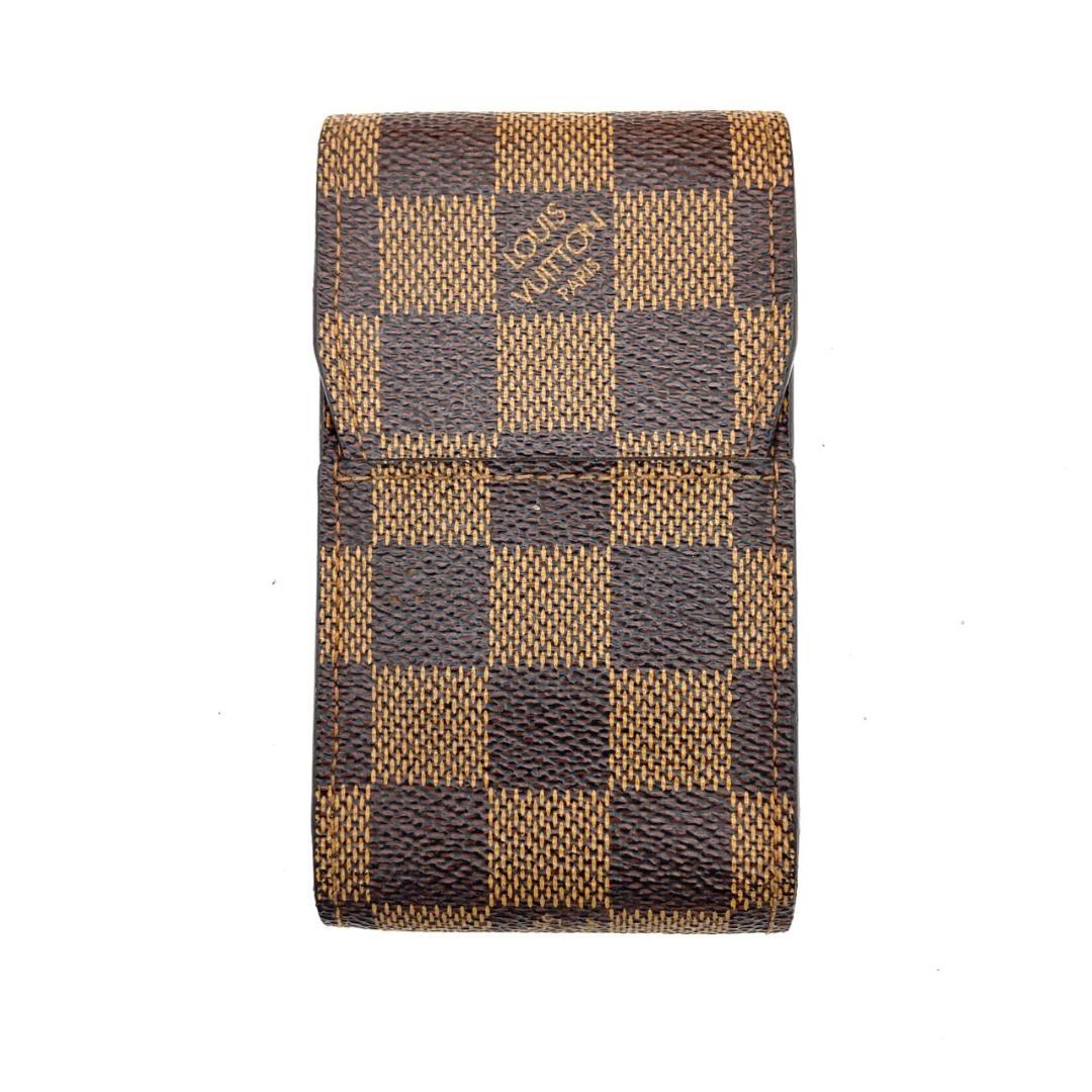 【極美品】ルイヴィトン ダミエ エテュイ シガレットケース エベヌ