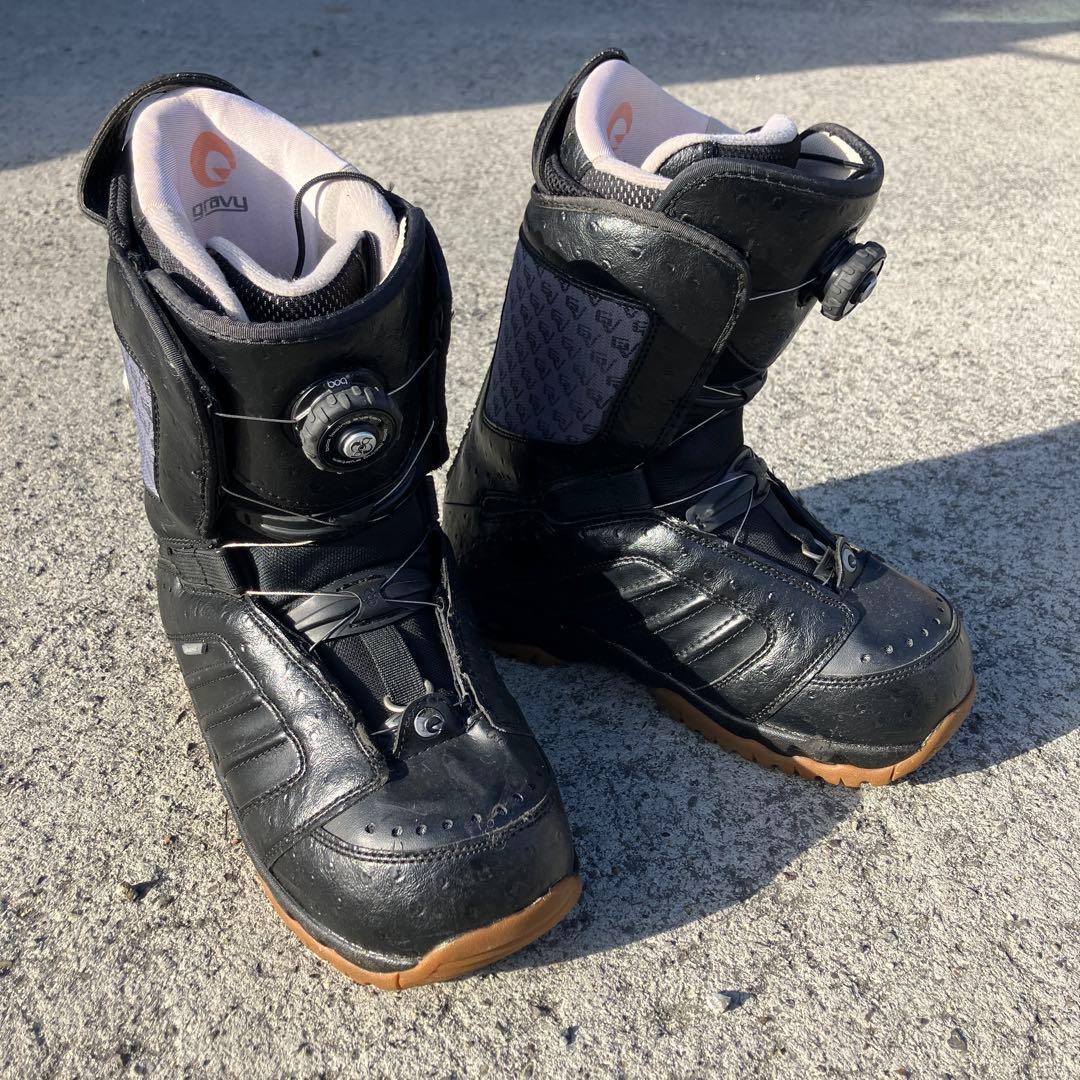 GRAVY Quest BOA ダイヤル式スノーボードブーツ ブラック27cm