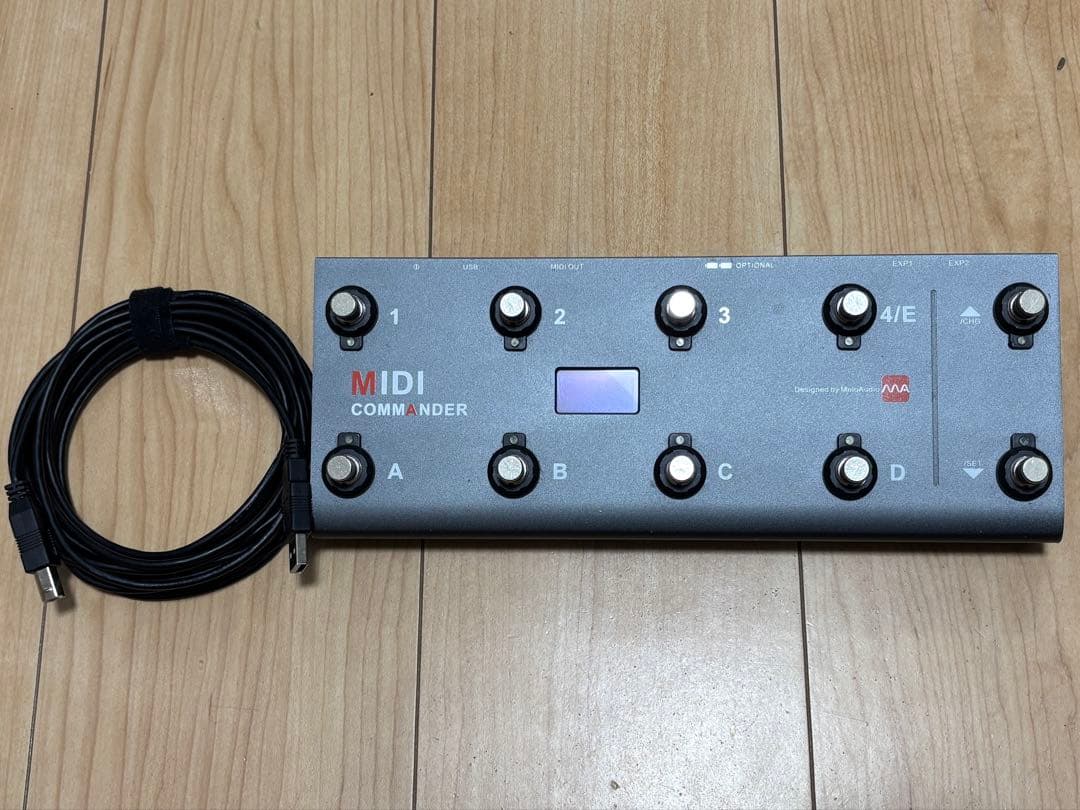 ギター MeloAudio MIDI COMMANDER