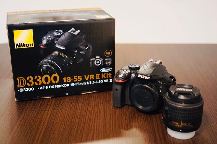 Nikon D3300 レンズキット　AF-S DX 35F1.8G 入門セット