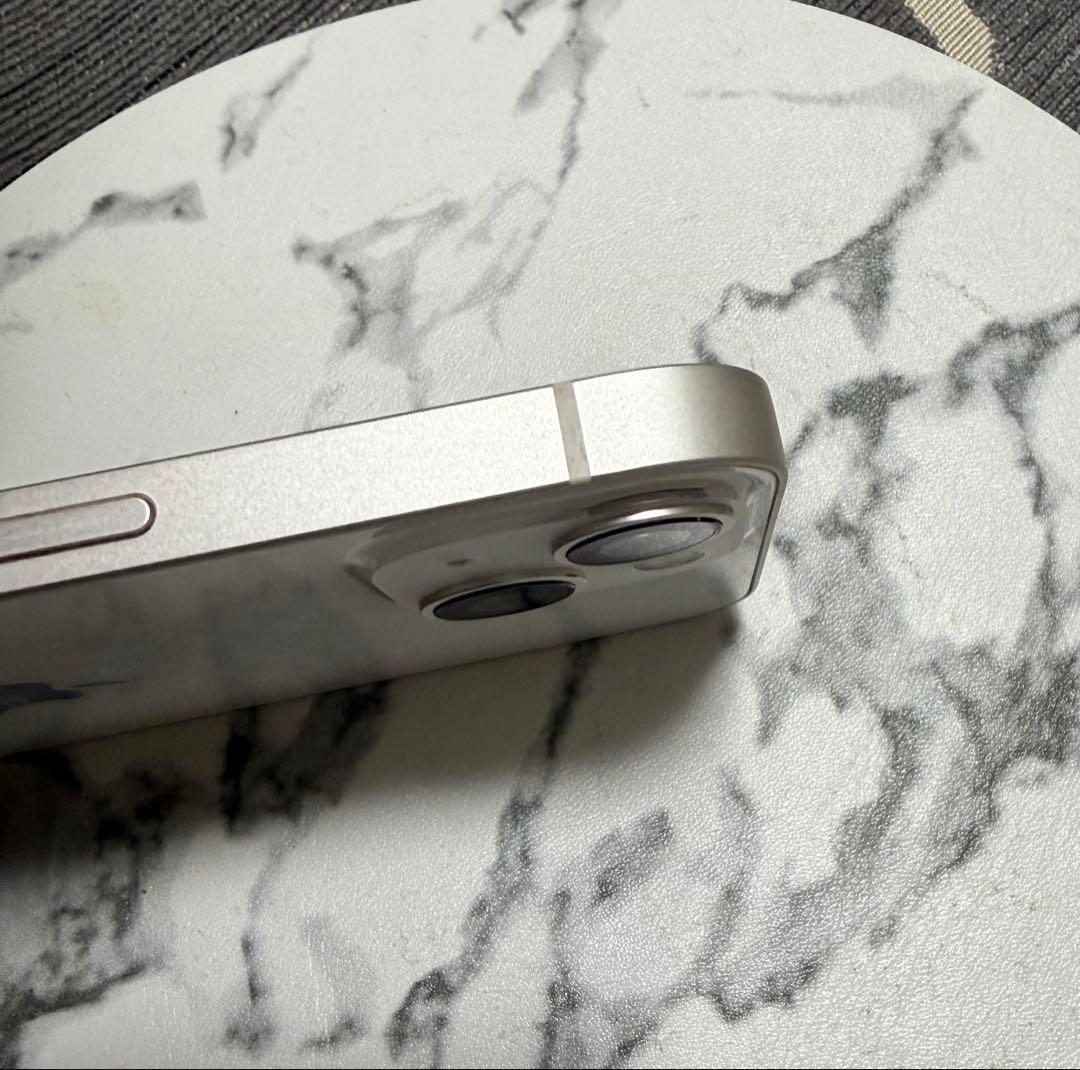 【美品】iPhone 13 ホワイト 128GB SIMフリー 本体 箱付き