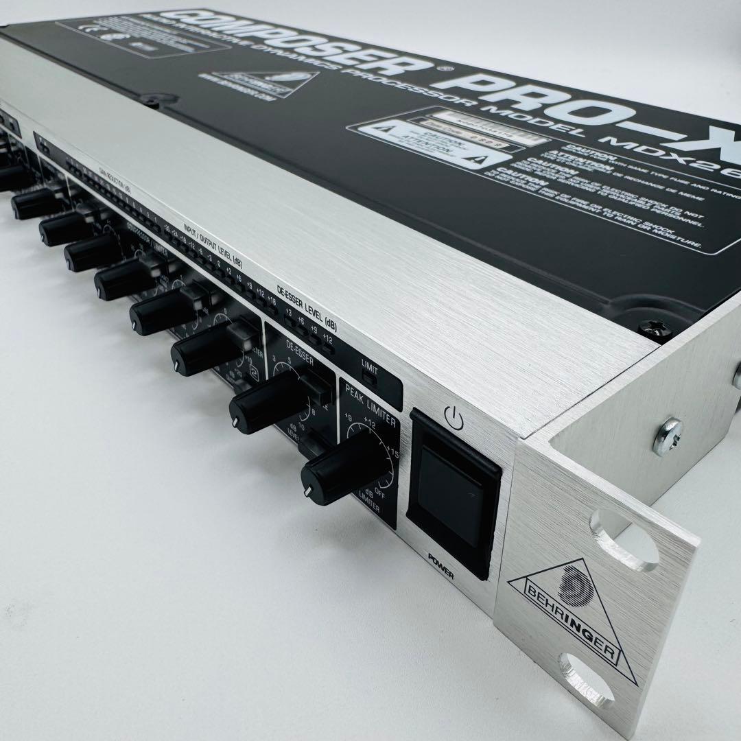 【極美品】Behringer MDX2600 COMPOSER PRO-XL