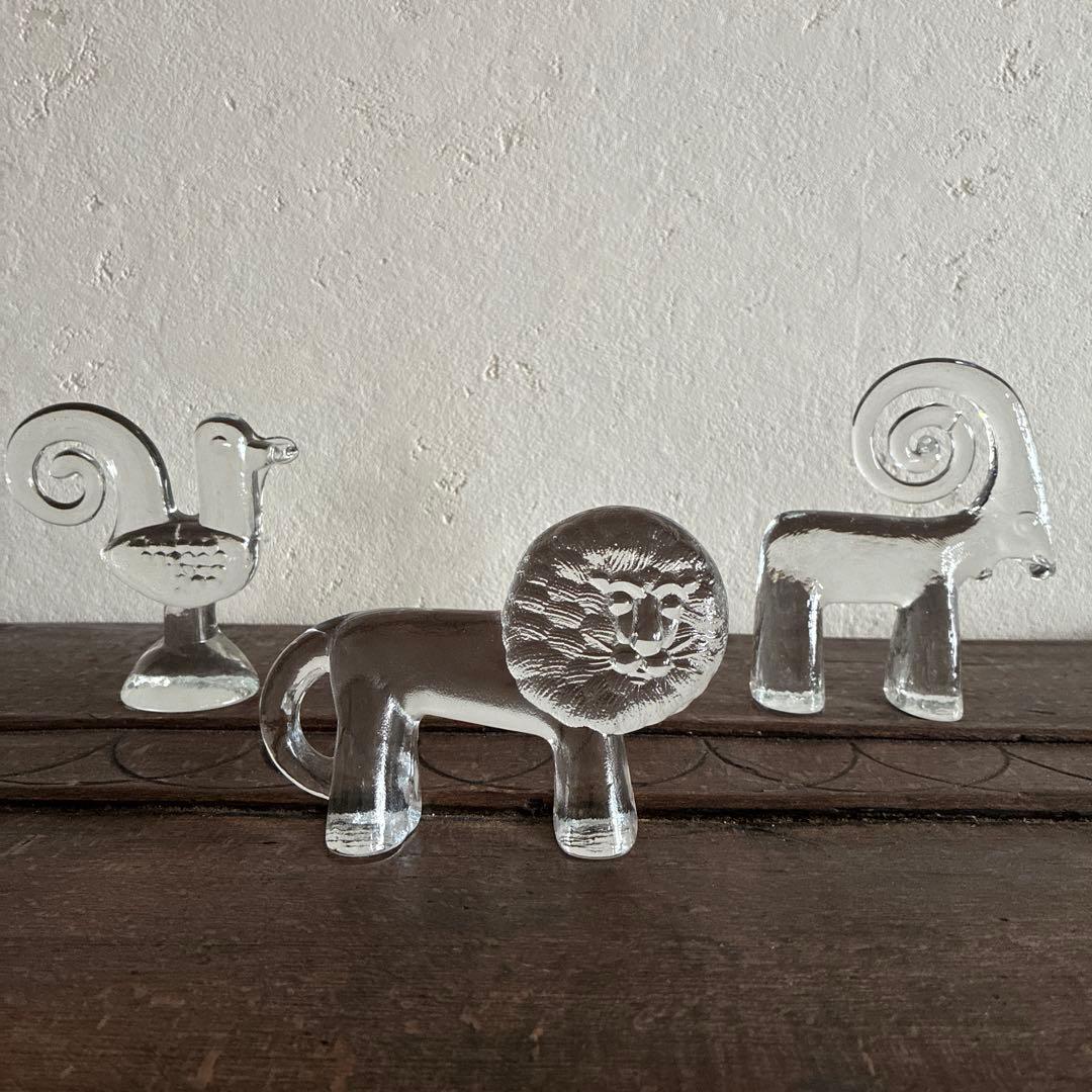 KOSTA BODA　Zooシリーズ ライオン