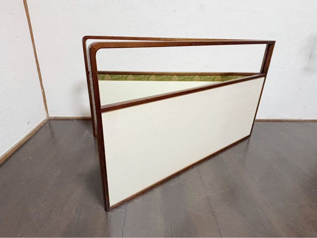 ほぼ未使用 茶道具 雲鵬 風炉先屏風 裏白 上透かし 両面使い 炉風炉兼用