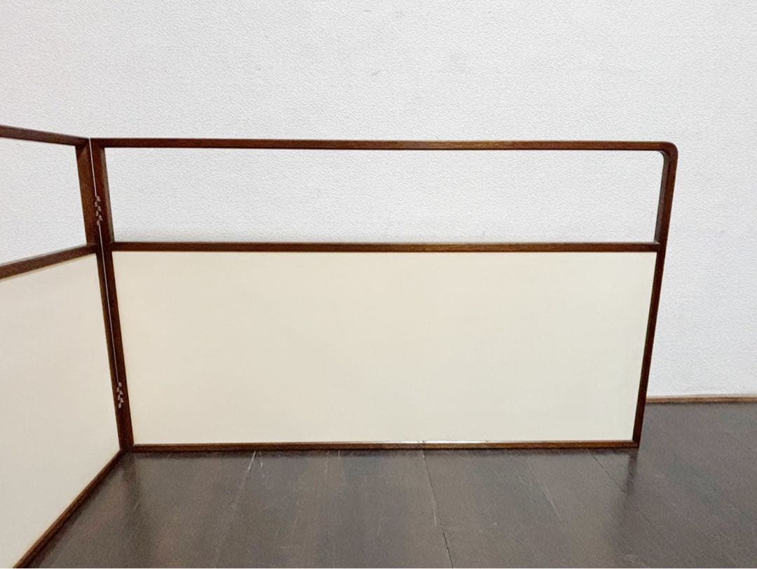 ほぼ未使用 茶道具 雲鵬 風炉先屏風 裏白 上透かし 両面使い 炉風炉兼用