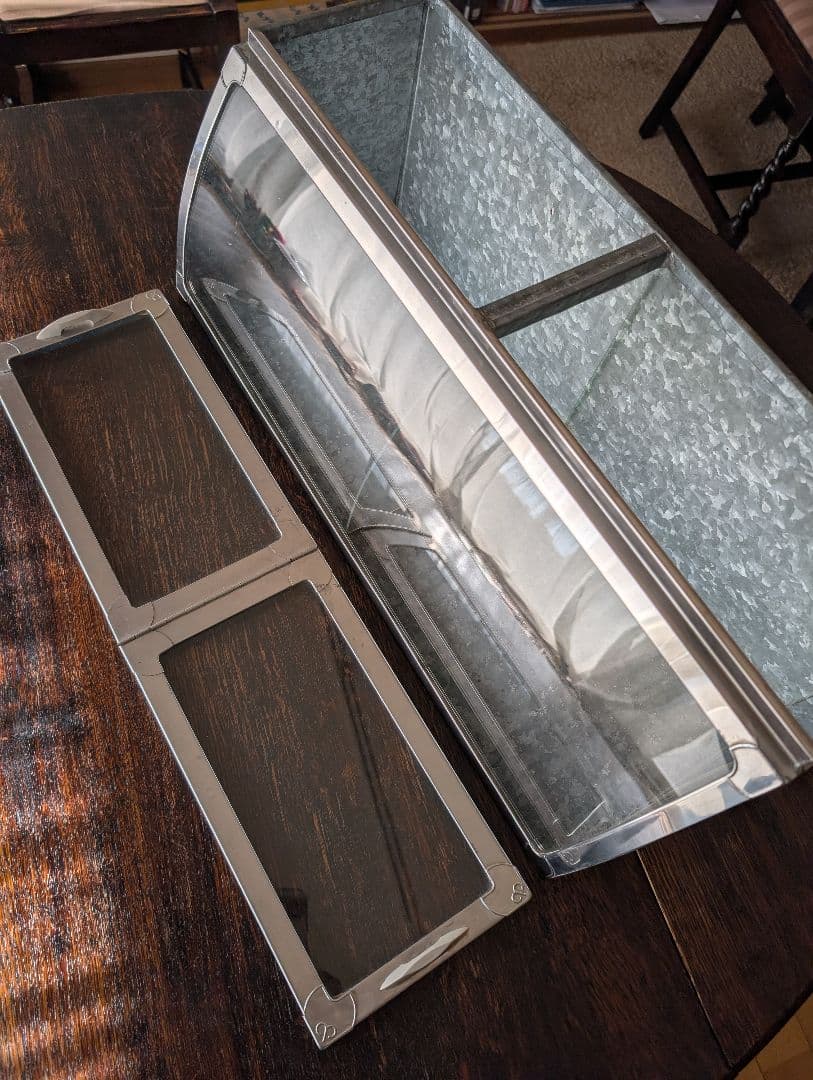 アンティーク ショーケース ガラスケース 蓋付