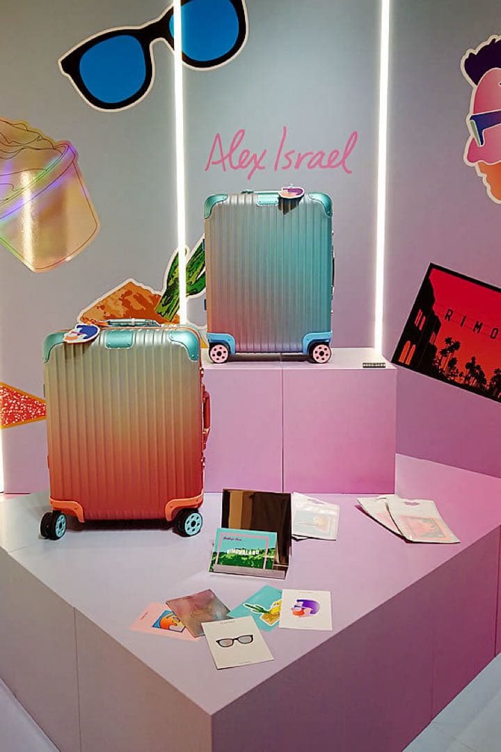 リモワ×アレックスイスラエルコラボ 2019年 キャリーケース ピンクブルー