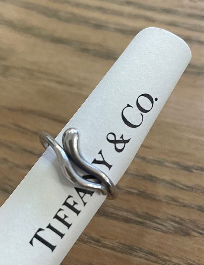 Tiffany & Co. ティファニー シルバー リング ティアドロップ