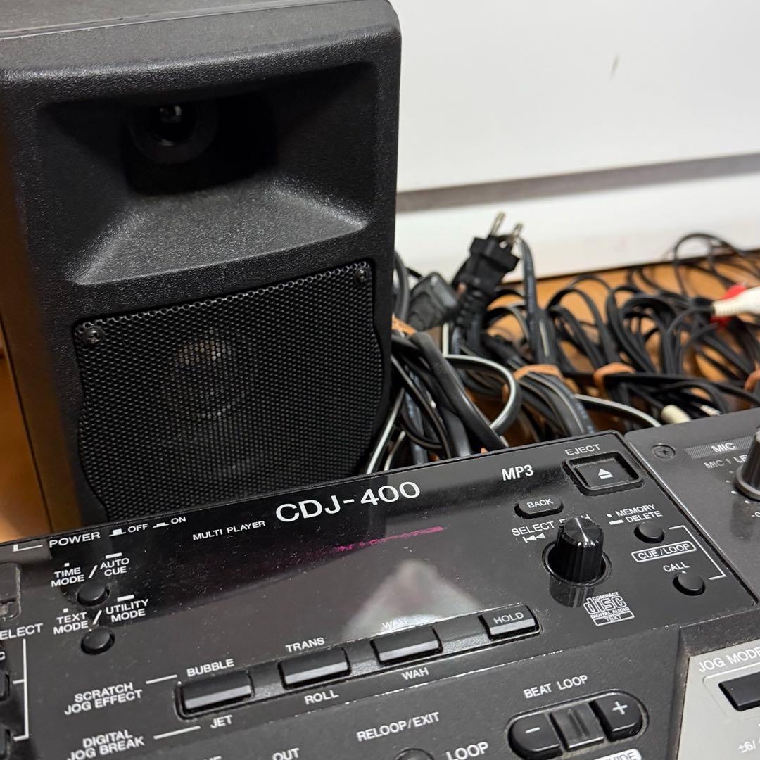 Pioneer パイオニア CDJ-400 x2 & DJM-400 セット