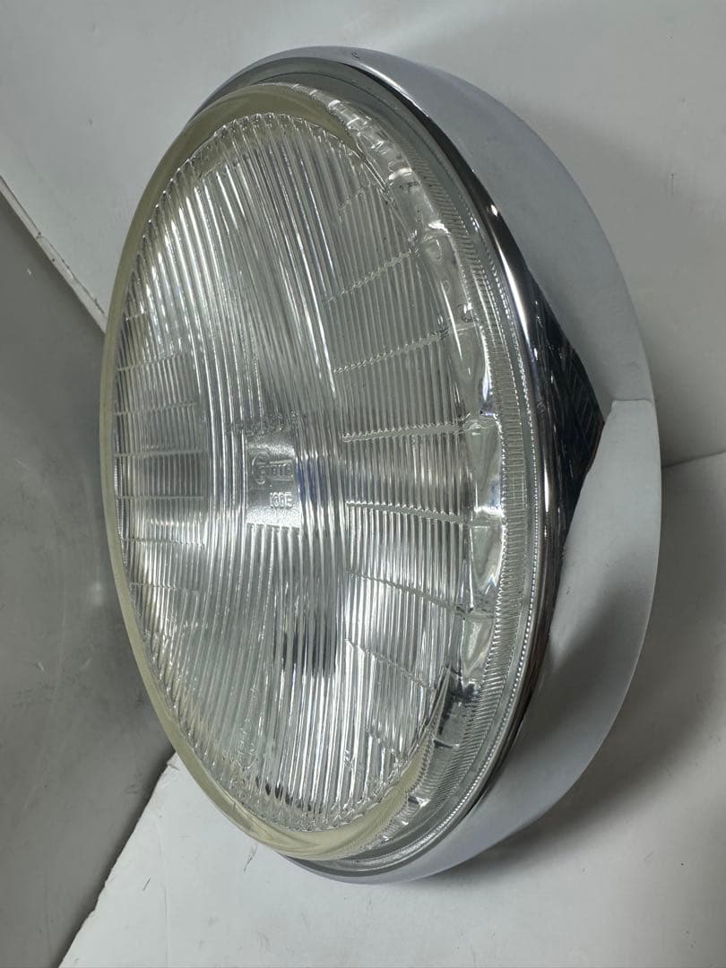 当時物シビエスーパーオスカー180πシビエ凹レンズ付ヘッドライト/マーシャル