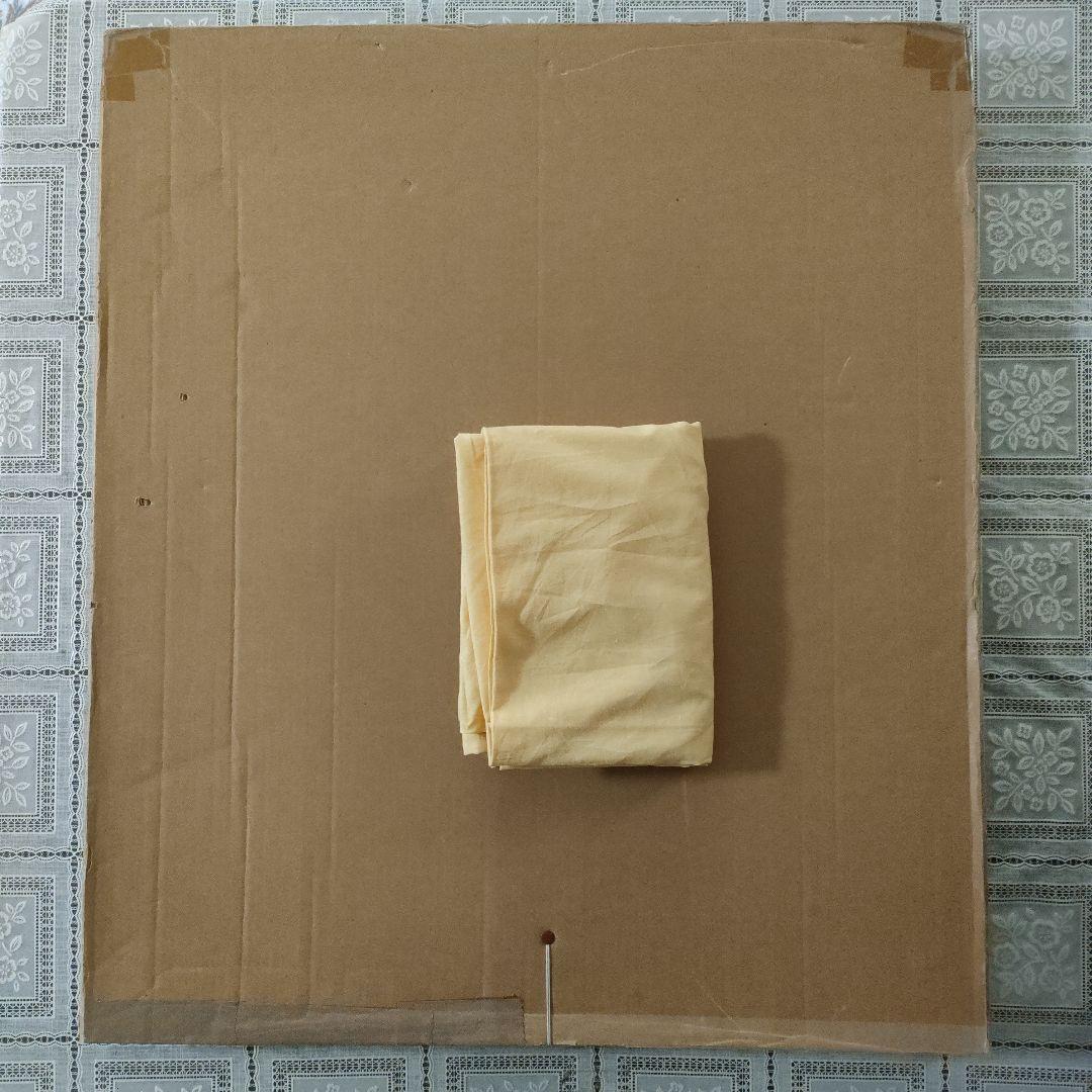 斎藤三郎　大判リトグラフ『薔薇』直筆サイン入、ウコン布&共箱付