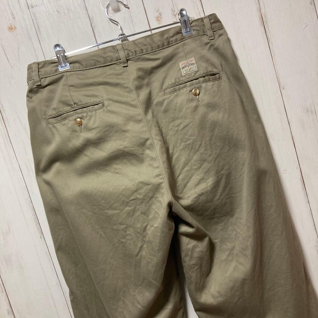 ザ*カ様 Ralph Lauren ラルフローレン　ポロチノ　USA製 2タック