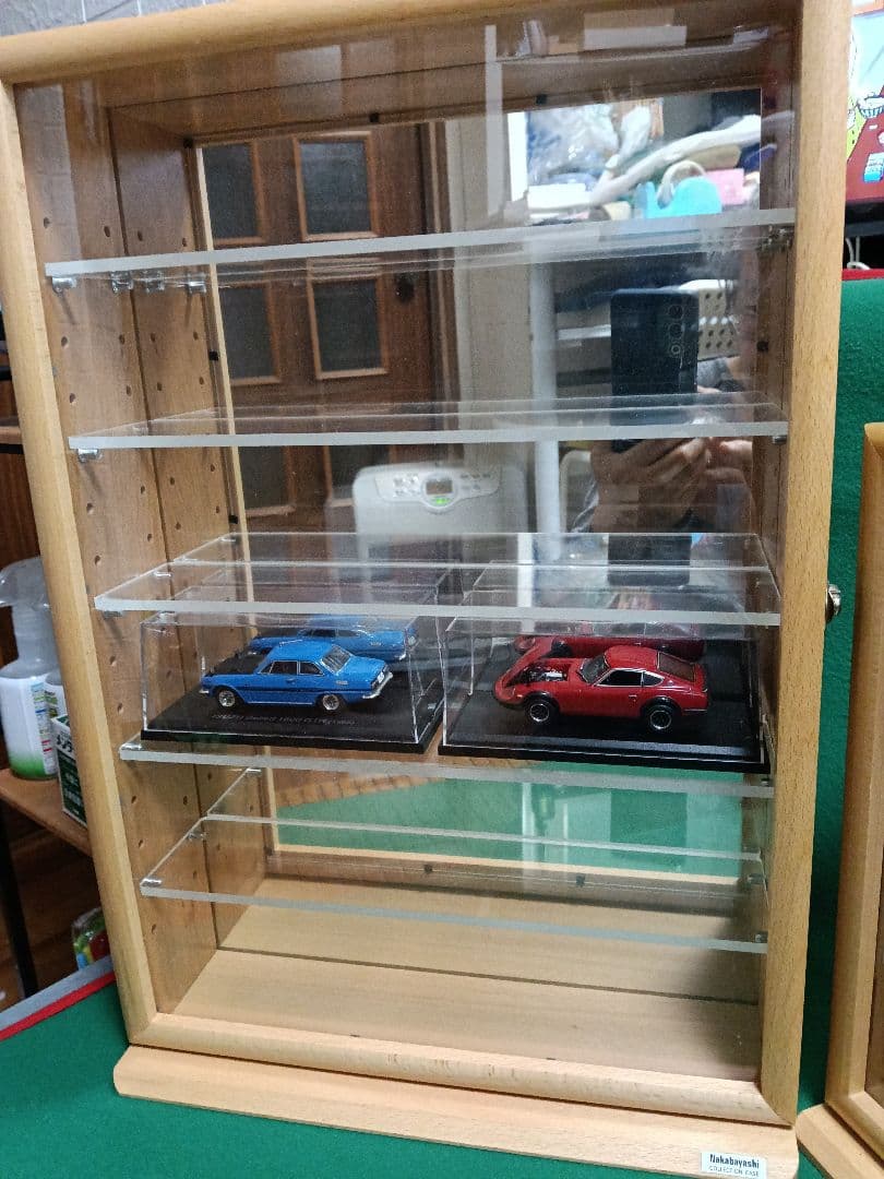 ナカバヤシ・ディスプレイケース 2台セット。