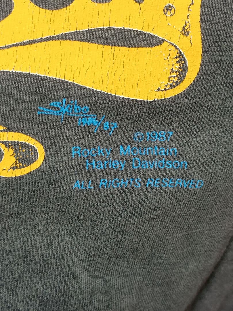 f*b様 80's ハーレーダビッドソン　harley davidson Tシャ