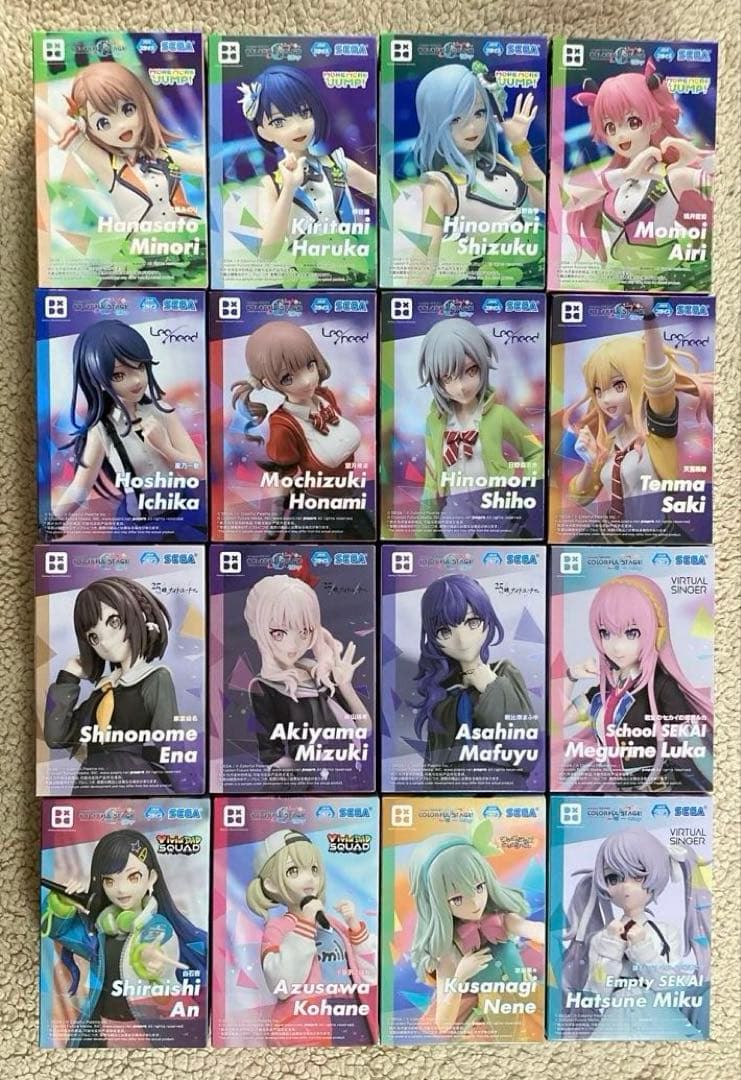 【新品•未開封】プロジェクトセカイ プロセカ プライズフィギュア まとめ売り