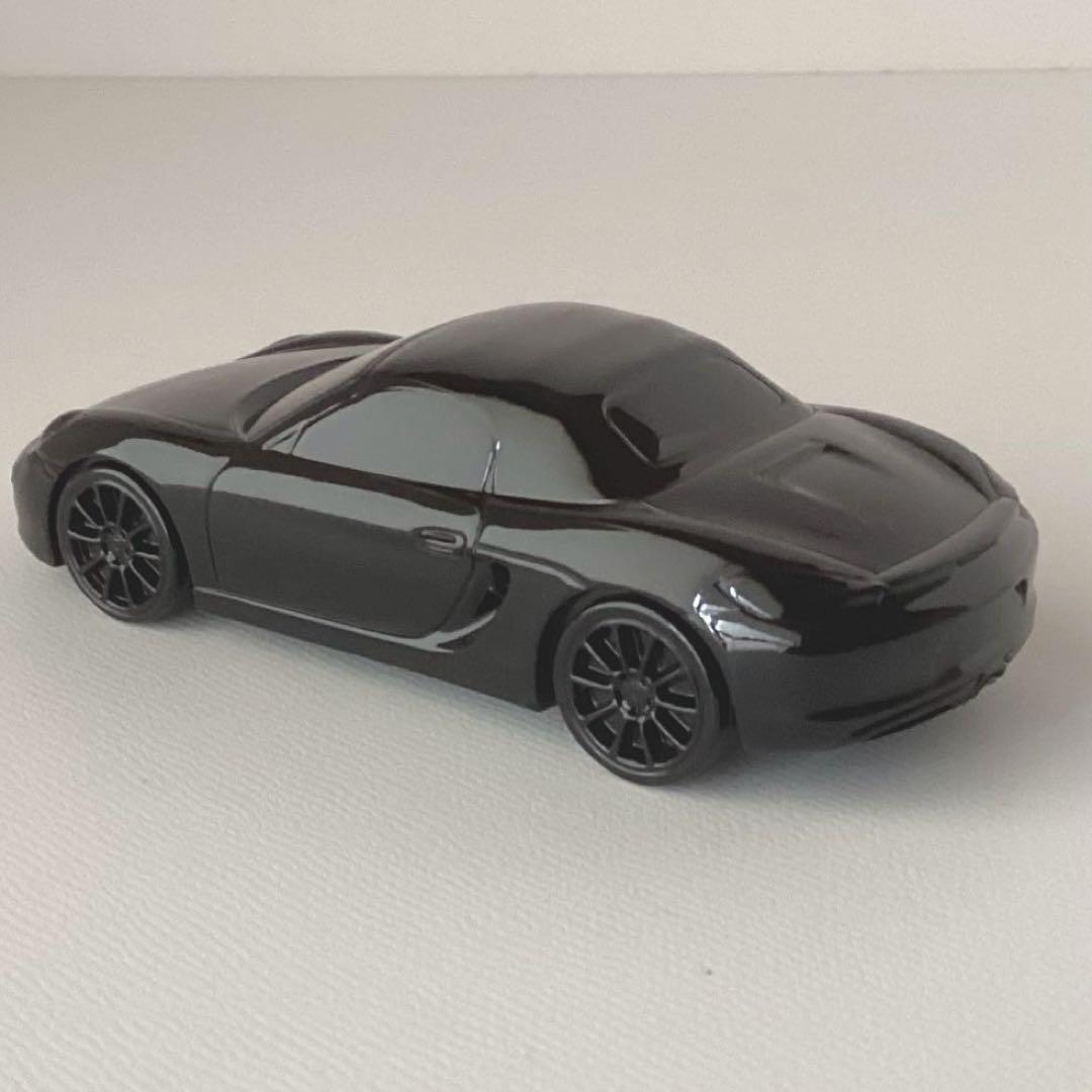 ポルシェ ボクスター ブラックエディション メタルペーパーウエイト　1/43