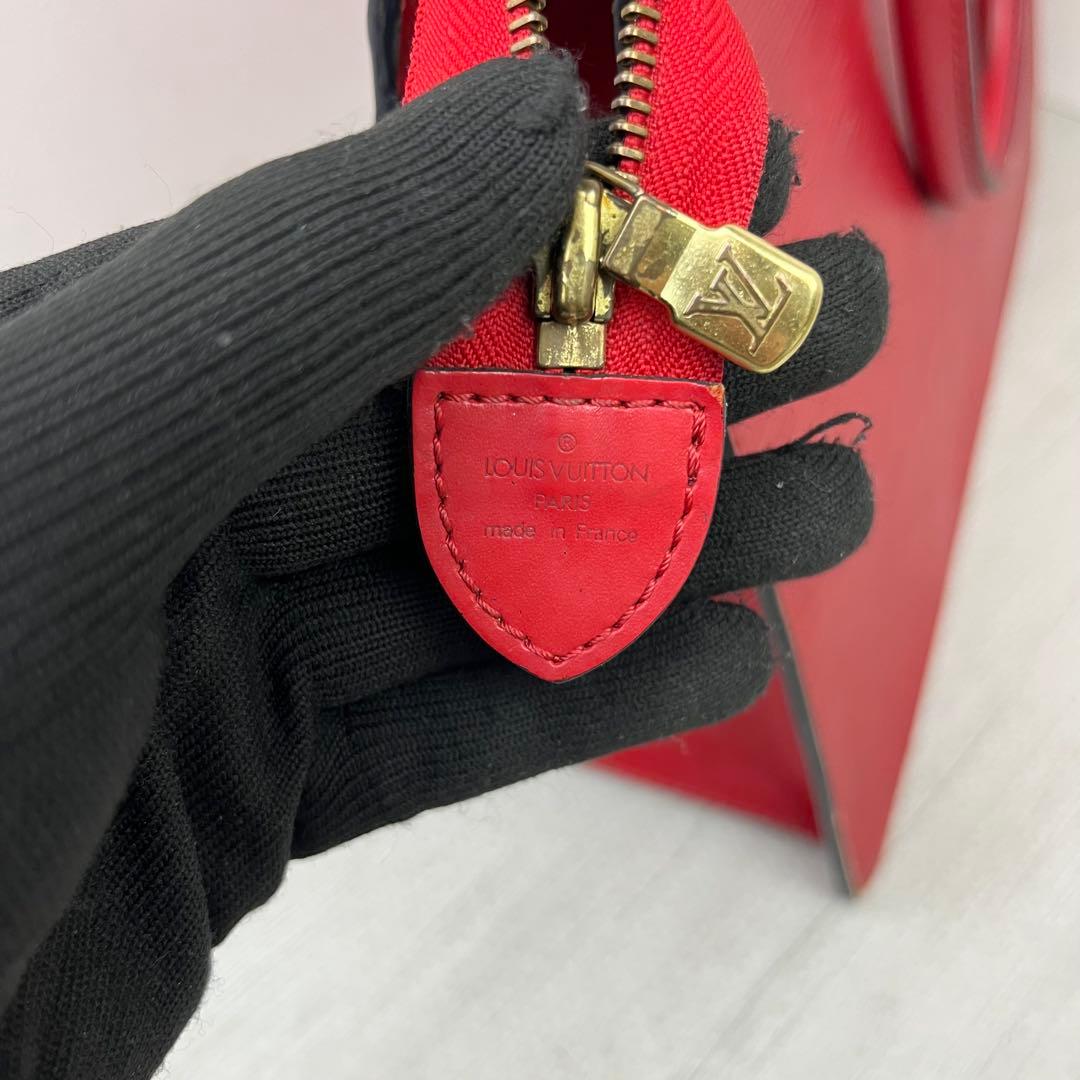 LOUIS VUITTON エピ リヴィエラ 赤 ハンドバッグ