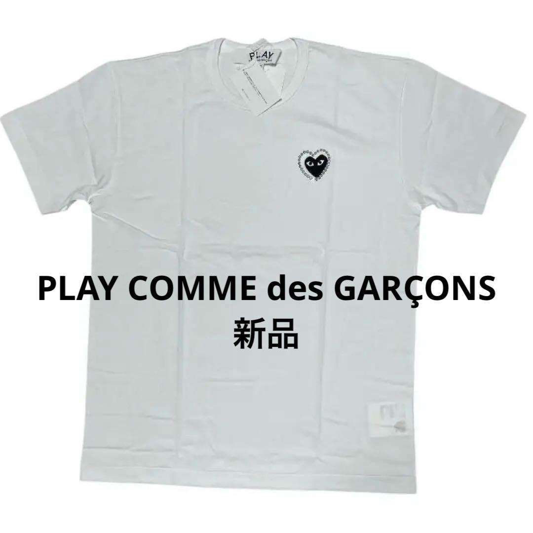 PLAY COMME des GARCONS HEART TEE ストーン XL