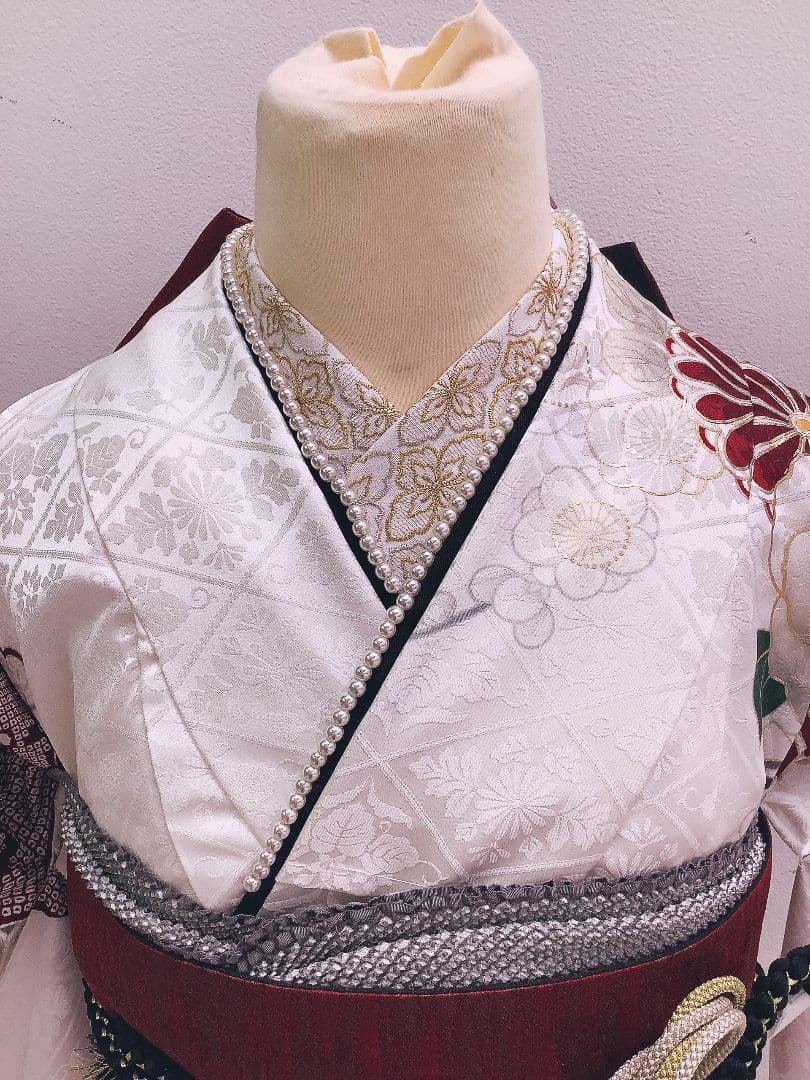 振袖フルセット　白古典