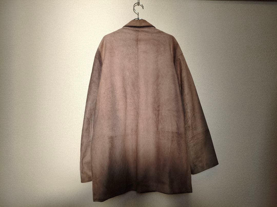 ジャケット・アウター LOEWE Suede Leather Shirt Jacket 52