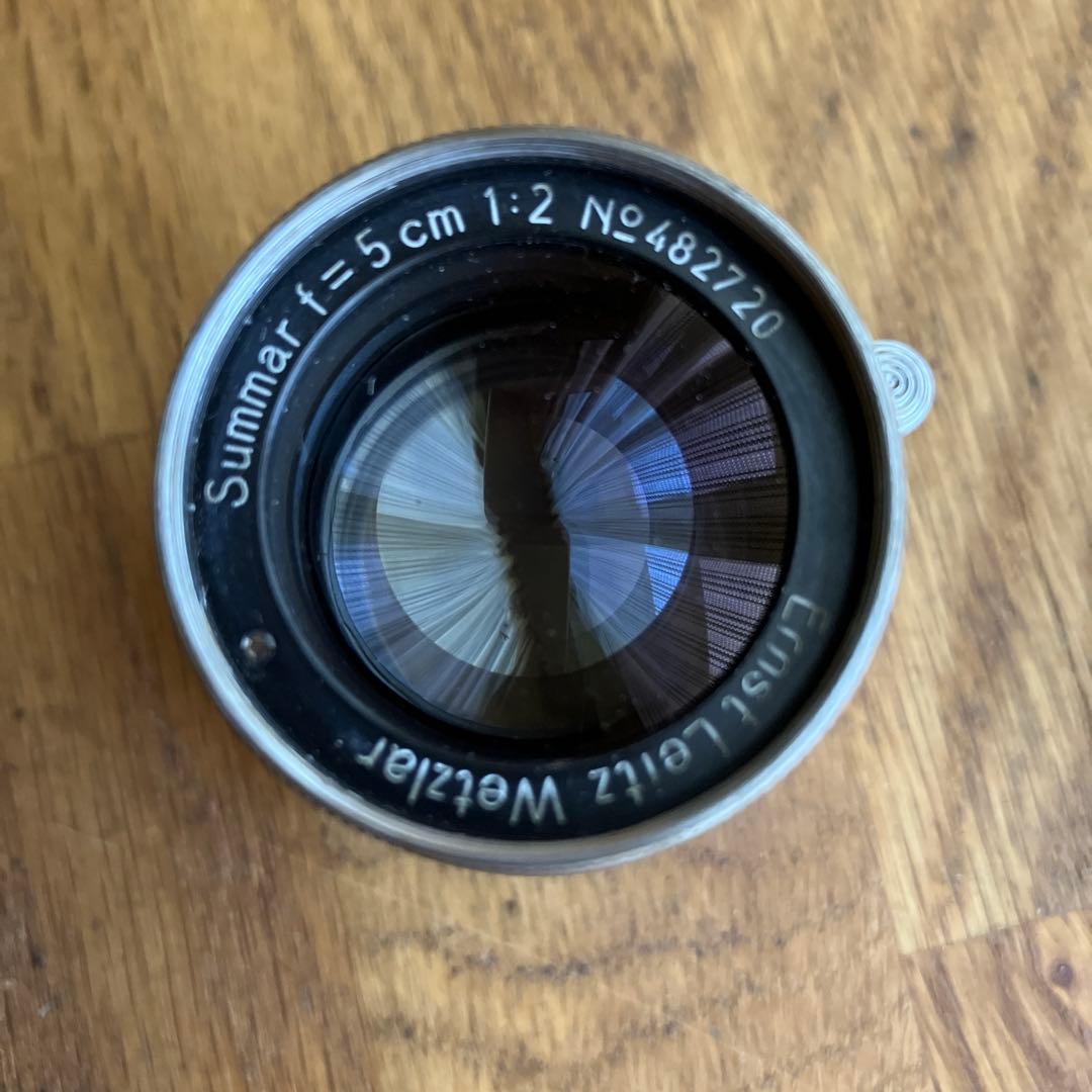 [山崎磨き]Leica Summar 5cm f/2 レンズ