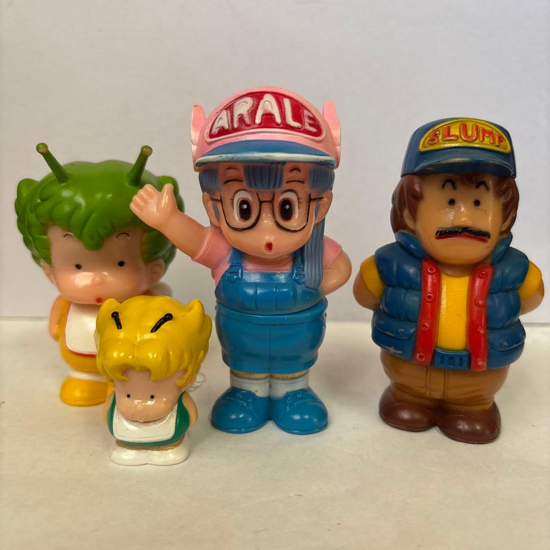 Dr.スランプ アラレちゃん ガッちゃん 則巻千兵衛 ソフビ ポピー 当時物