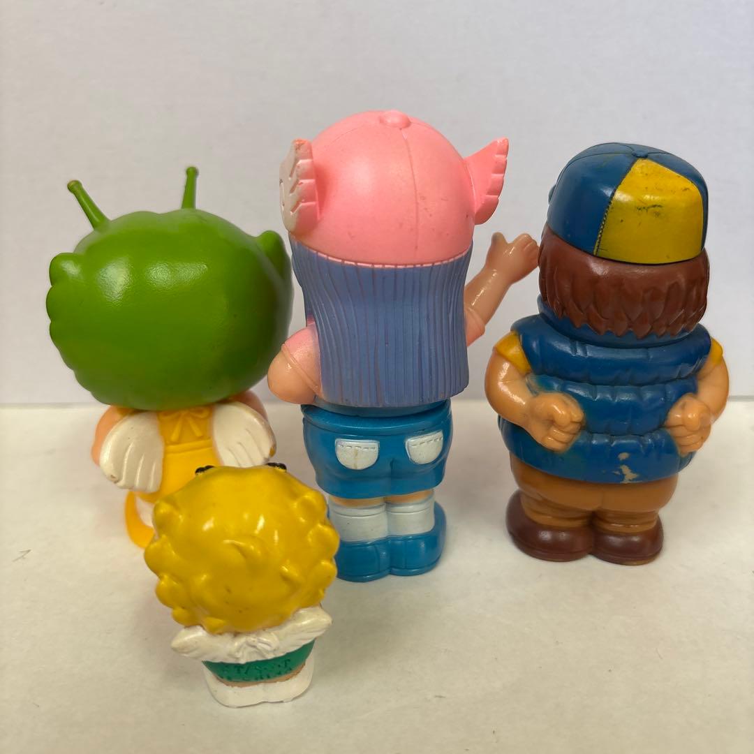 Dr.スランプ アラレちゃん ガッちゃん 則巻千兵衛 ソフビ ポピー 当時物