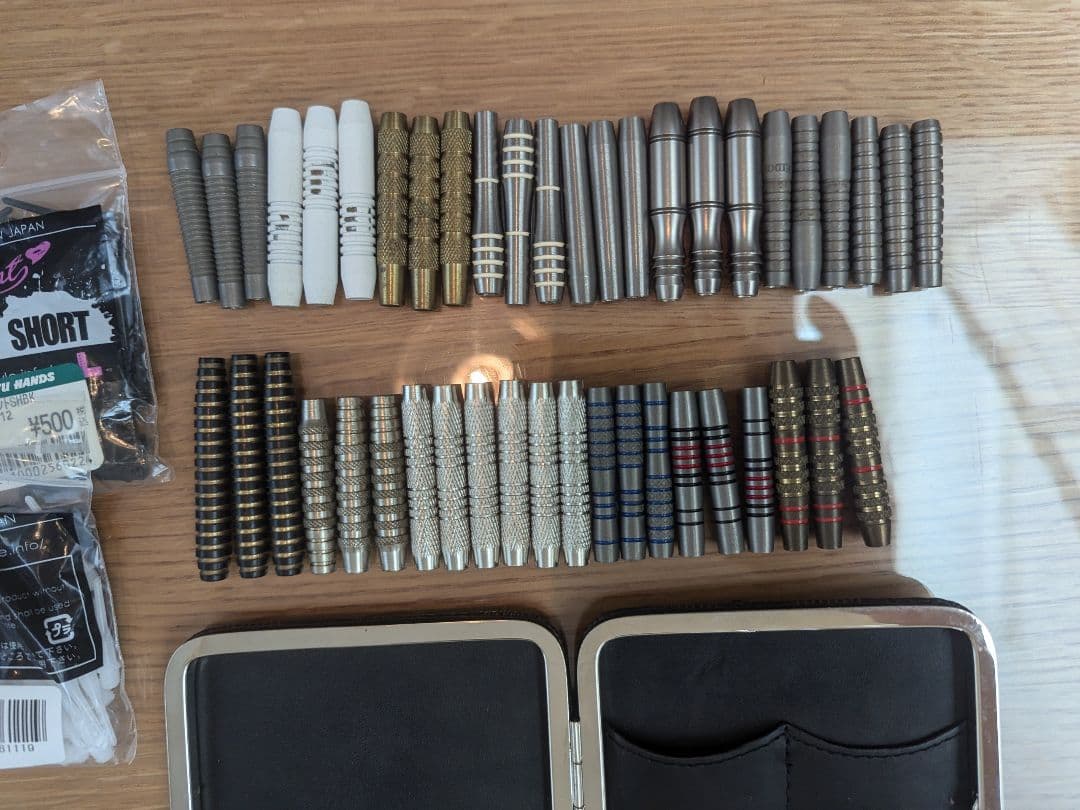 ダーツフライト・シャフト・ケース・バレルセット