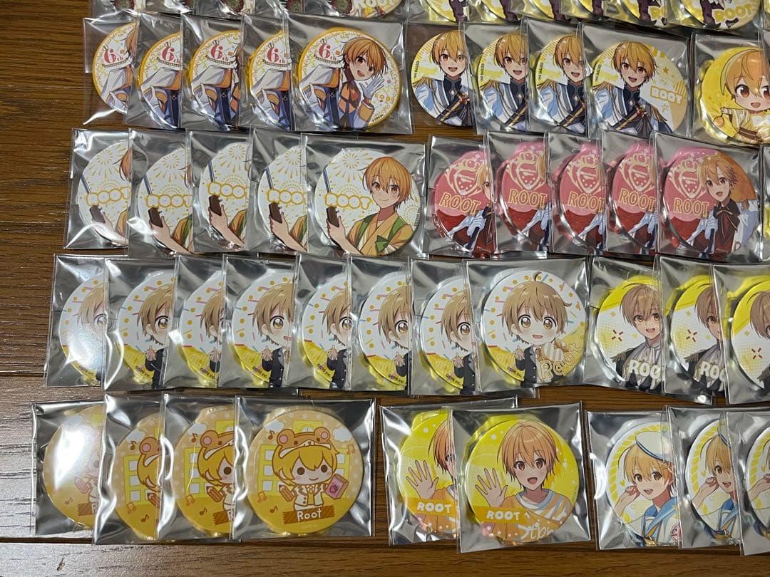 るぅとくん 缶バッジ 63個セット