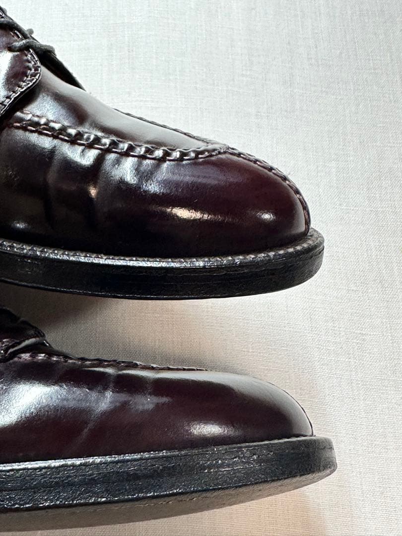 【美品良靴】ALDEN CORDVAN BURGUNDY UTIP 7D2210