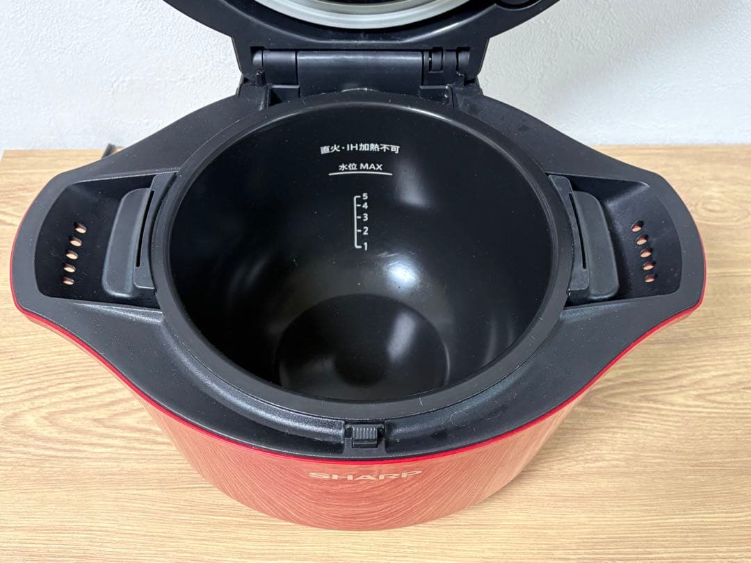 SHARP HEALSIO ホットクック（レッド）