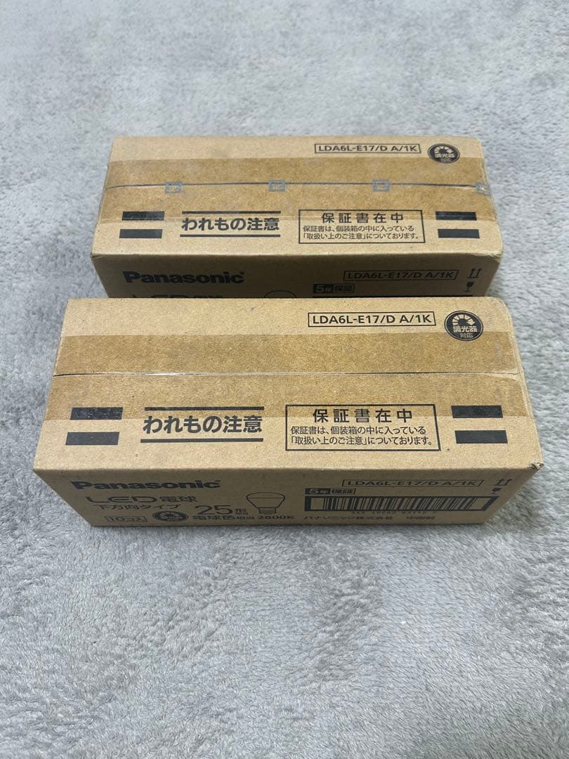 Panasonic LED電球 LDA6L-E17/D A/1K ことね