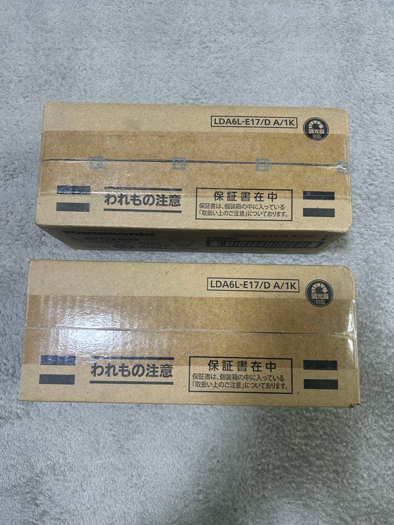 Panasonic LED電球 LDA6L-E17/D A/1K ことね