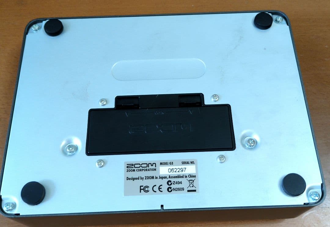 ZOOM G3 マルチエフェクター　箱　アダプター付