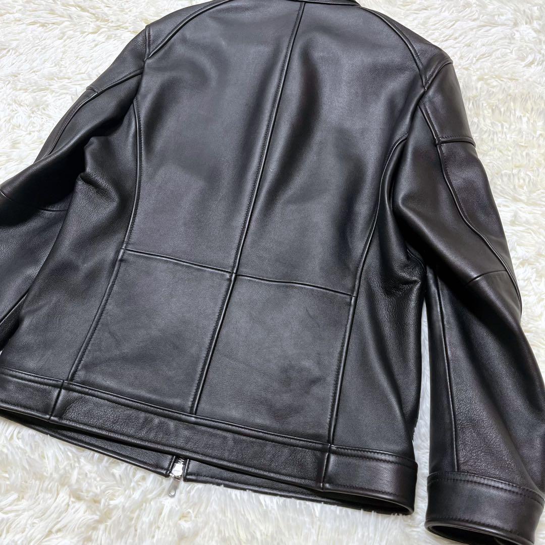 【美品】Nowadays MEN'S BIGI レザージャケット シングル 4