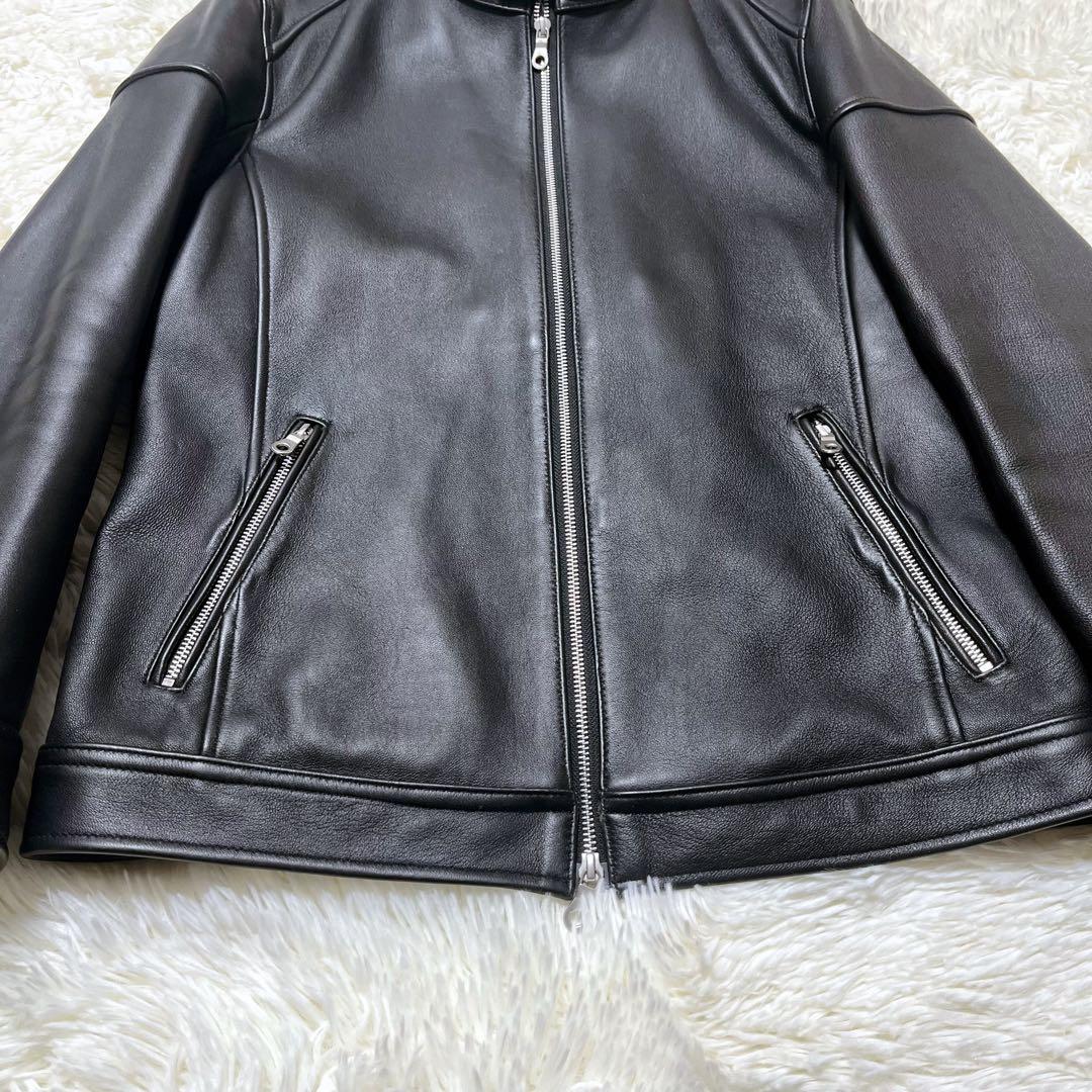 【美品】Nowadays MEN'S BIGI レザージャケット シングル 4