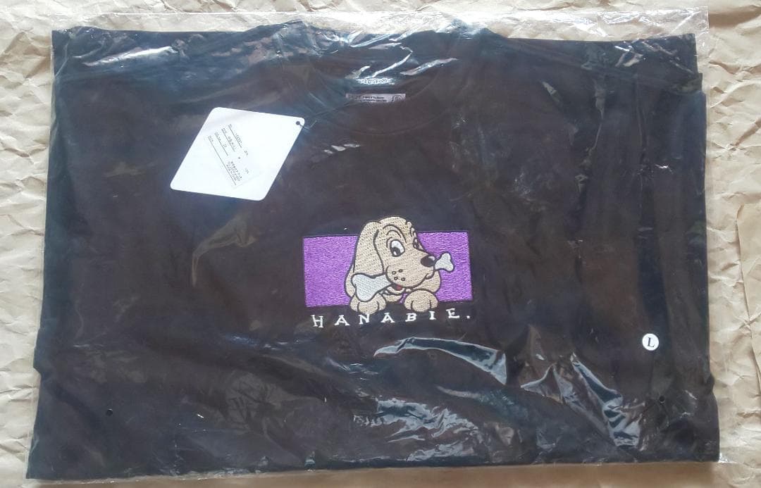 新未 花冷え。×GALFYコラボ犬Tシャツ２匹目　中型犬Ｌ　春の大解放祭2025