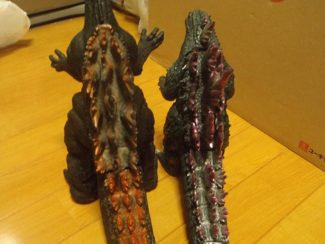 ❤️激レア❤️ゴジラ❤️特大５０cm・２種類セット★リアル★ソフビ人形★怪獣