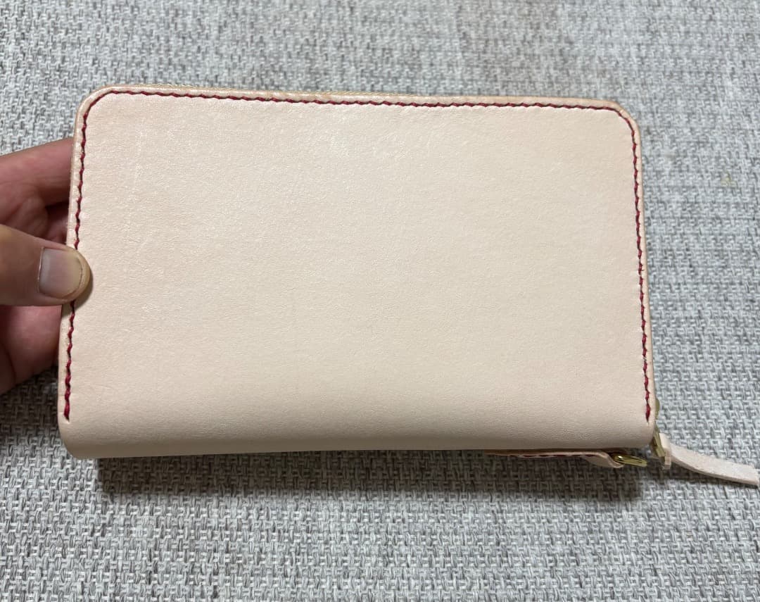 Meiさん専用 ヌメ革ダブルファスナー長財布（お財布ポーチ）商品検討ページ