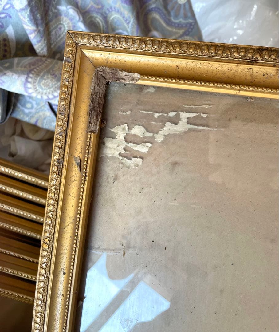 ◆額縁 金縁 まとめ売り10個 アンティーク インテリア ゴールド ゴージャス②