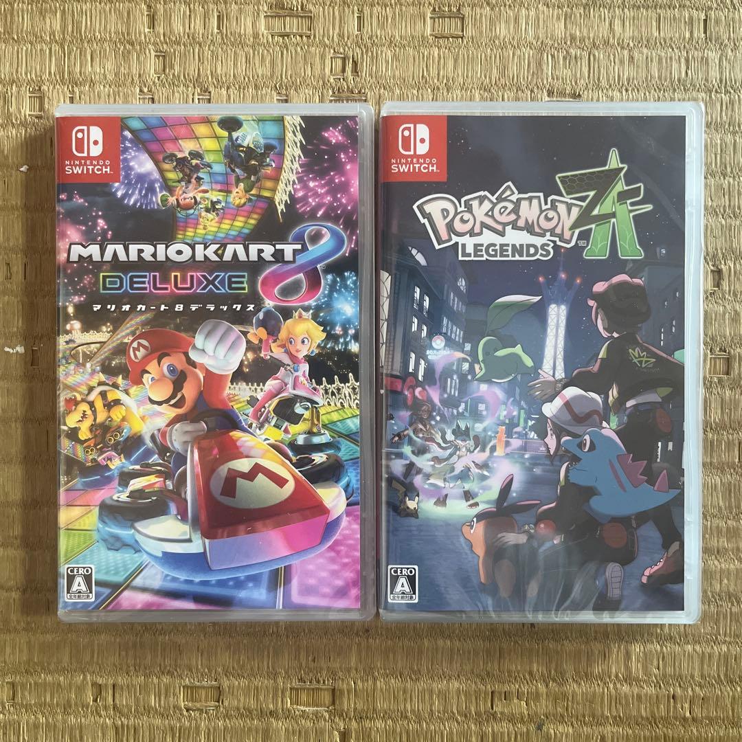 Nintendo Switch 本体とパッケージソフト4セット