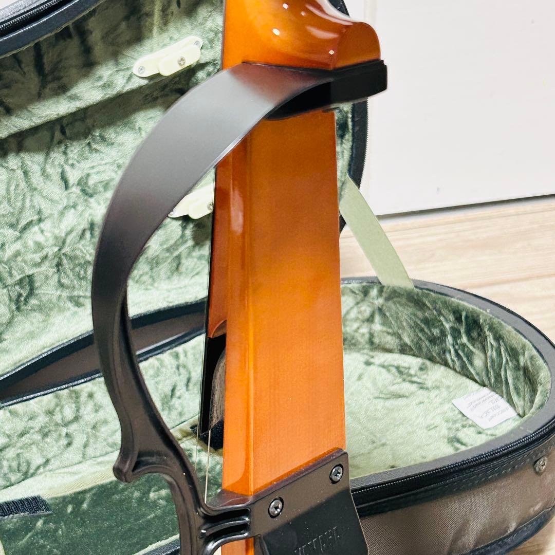 美品 YAMAHA SV-100 サイレントバイオリン 純正ケース 新品弓