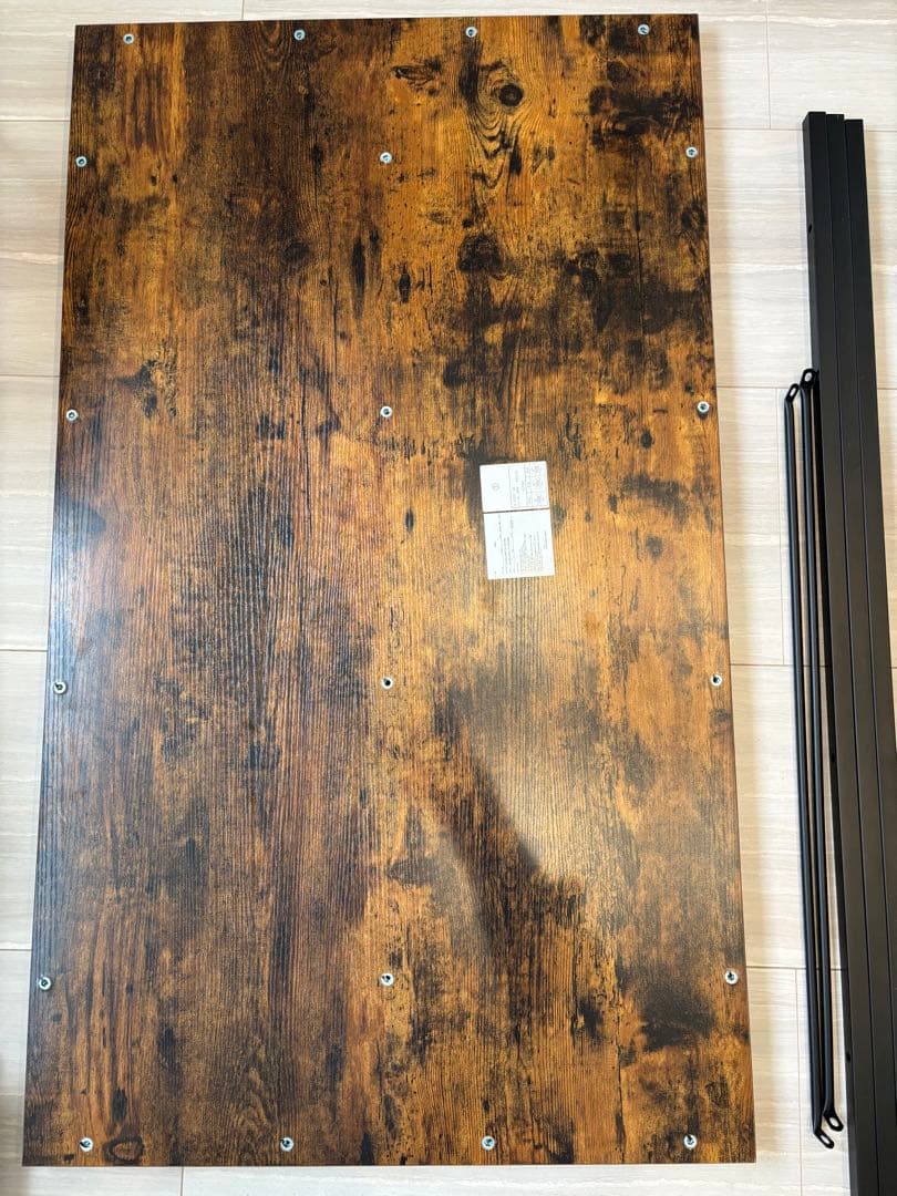 ニトリ　ダイニングテーブル　ステイン　120 MBR