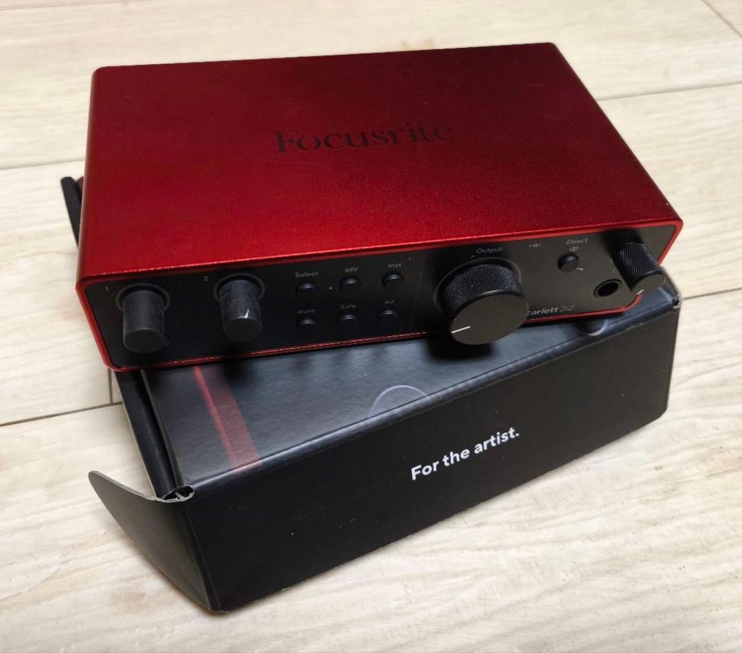 DTM・DAW Focusrite Scarlett 2i2 gen4