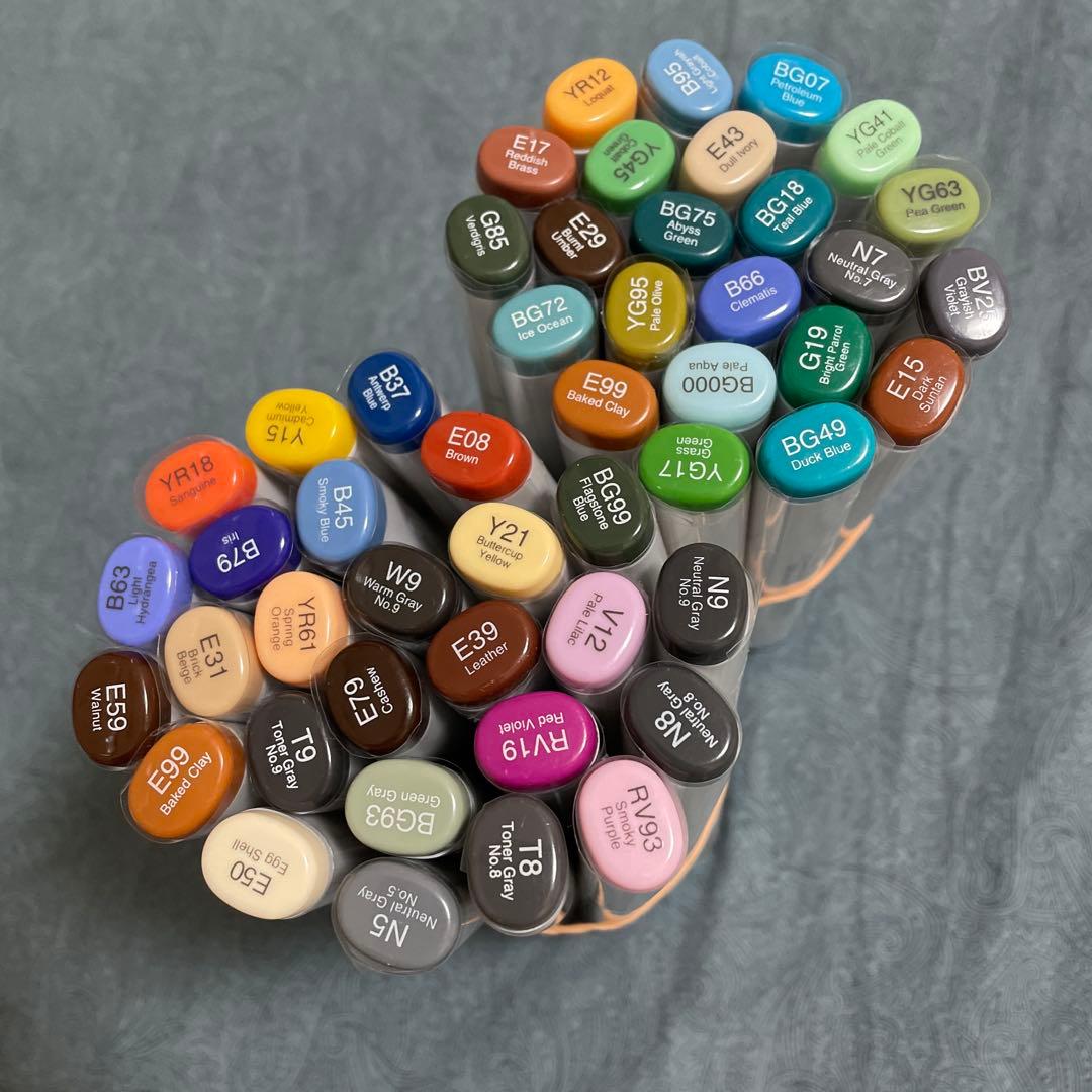 【新品】　コピック スケッチ 49色 セット　イラスト　マンガ　同人　copic