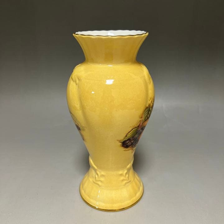 エインズレイ  オーチャードゴールド  フラワーベース